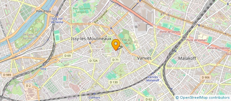 localisation de l'entreprise DEVELOPPEMENT RECHERCHE ALTERNANCE à ISSY-LES-MOULINEAUX