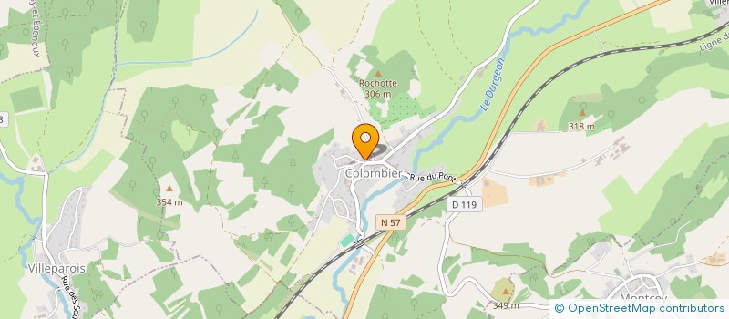 localisation de l'entreprise DEVELOPPEMENT RENOV'ECO à VAIVRE-ET-MONTOILLE