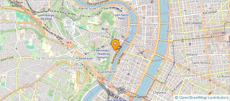 localisation de l'entreprise DEVELOPPEMENT RESSOURCES HUMAINES à LYON