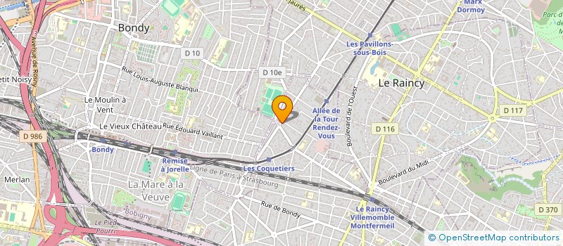 localisation de l'entreprise DEVELOPPEMENT SERVICE à VILLEMOMBLE
