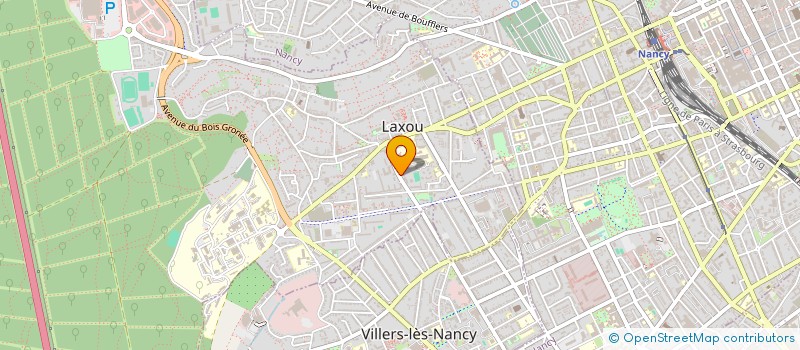 localisation de l'entreprise DEVELOPPEMENT SOCIAL QUARTIER PROVINCES à LAXOU
