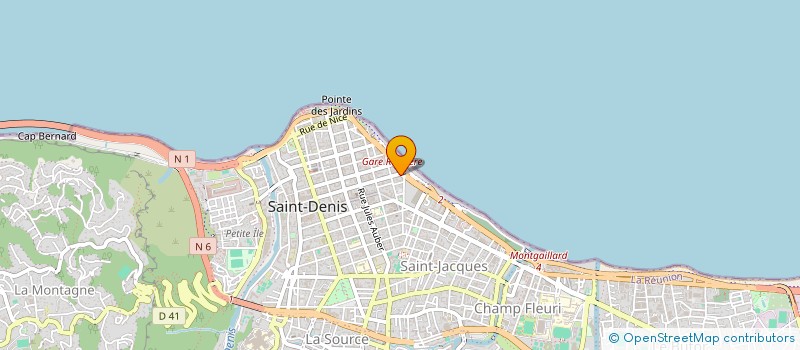 localisation de l'entreprise DEVELOPPEMENT SOCIAL URBAIN PEI à SAINT-DENIS
