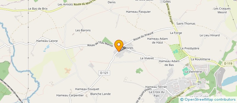 localisation de l'entreprise DEVELOPPEMENT SPORT MECANIQUE (DSM)  BRIX