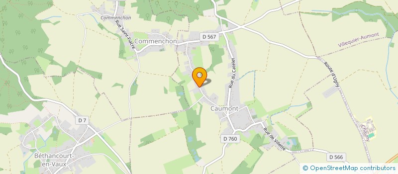 localisation de l'entreprise DEVELOPPEMENT STRUCTURE CAPITAL HOLDING  CAUMONT