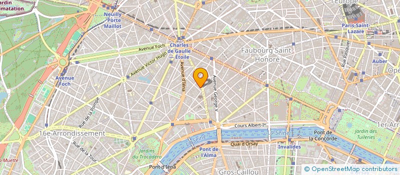 localisation de l'entreprise DEVELOPPEMENT TECH IMMOBILIERE INDUSTRIE  PARIS