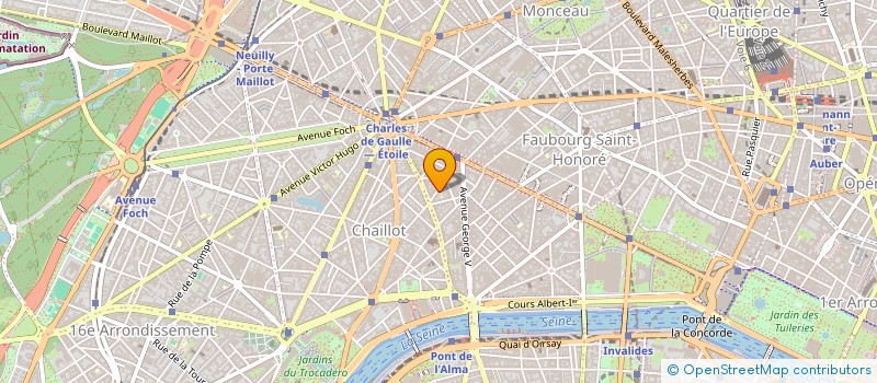 localisation de l'entreprise DEVELOPPEMENTS COMMERCIAL ET FINANCIER à PARIS