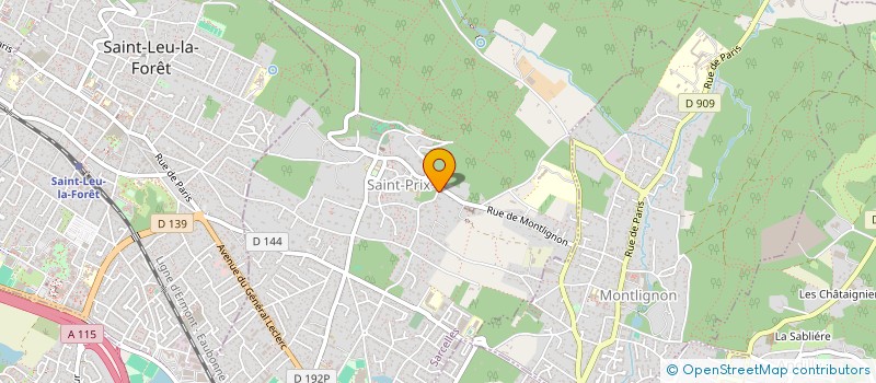 localisation de l'entreprise DEVELOPPEMENTS CONSEILS à SAINT-PRIX