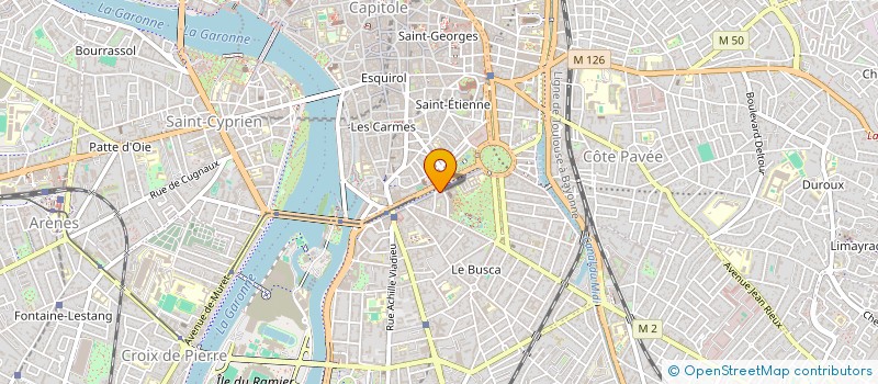 localisation de l'entreprise DEVELOPPER LA RECHERCHE CONTRE LA FAIM à TOULOUSE
