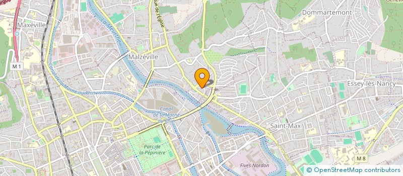 localisation de l'entreprise DEVELOPTIS  MALZEVILLE