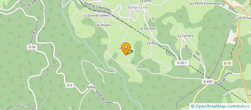 localisation de l'entreprise DEVEMA SAS  BELLEROCHE