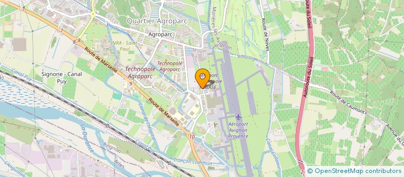 localisation de l'entreprise DEVENCO DELTA  AVIGNON