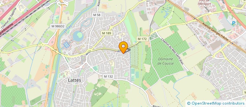 localisation de l'entreprise DEVENIR à LATTES