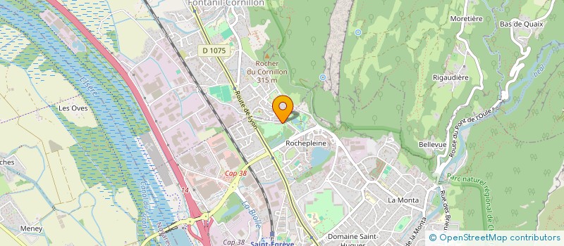 localisation de l'entreprise DEVENIR  SAINT-EGREVE