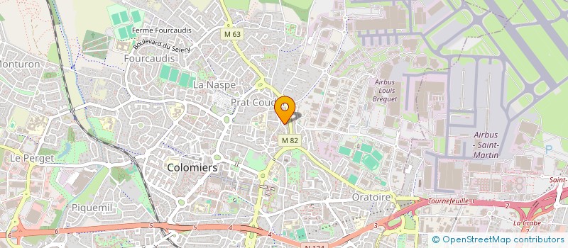 localisation de l'entreprise DEVENIR à COLOMIERS