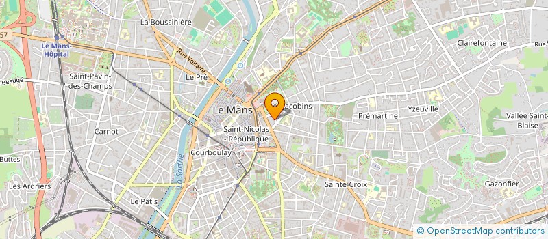 localisation de l'entreprise DEVENIR  LE MANS