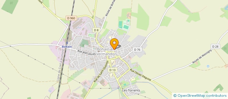 localisation de l'entreprise DEVENIR EN VERMANDOIS à BOHAIN EN VERMANDOIS