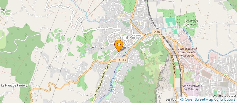 localisation de l'entreprise DEVENIR INGESON à SAINT-PERAY