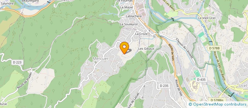 localisation de l'entreprise DEVENIR MEILLEUR à MERCUER