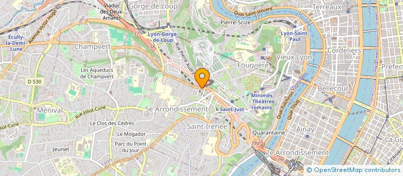 localisation de l'entreprise DEVENIR UN CAT à LYON