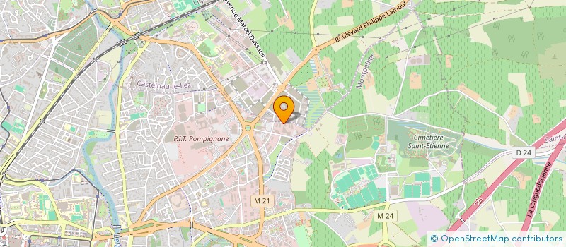 localisation de l'entreprise DEVENSYS à MONTPELLIER