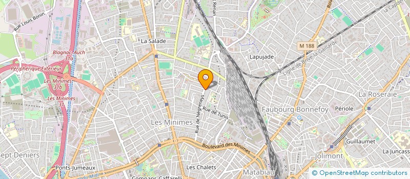 localisation de l'entreprise DEVENTUP à TOULOUSE