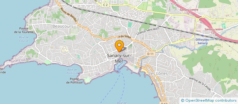 localisation de l'entreprise DEVEREAUX CONSULTING  SANARY-SUR-MER