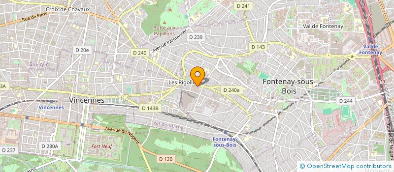 localisation de l'entreprise DEVERN PRODUCTION à FONTENAY SOUS BOIS