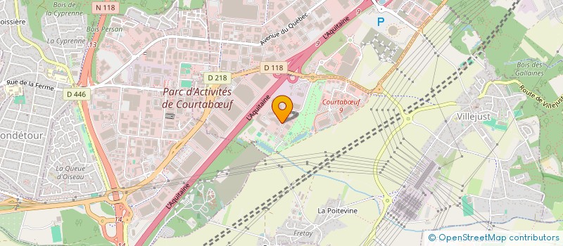 localisation de l'entreprise DEVERNE à MASSY