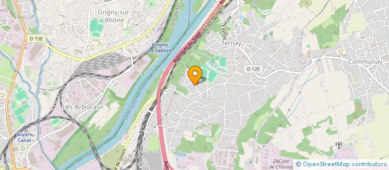 localisation de l'entreprise DEVES AMBULANCES  TERNAY