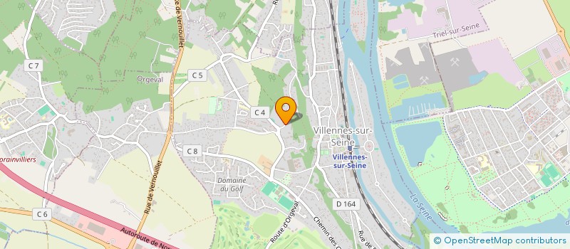 localisation de l'entreprise DEVES DE CAMPLO  VILLENNES-SUR-SEINE