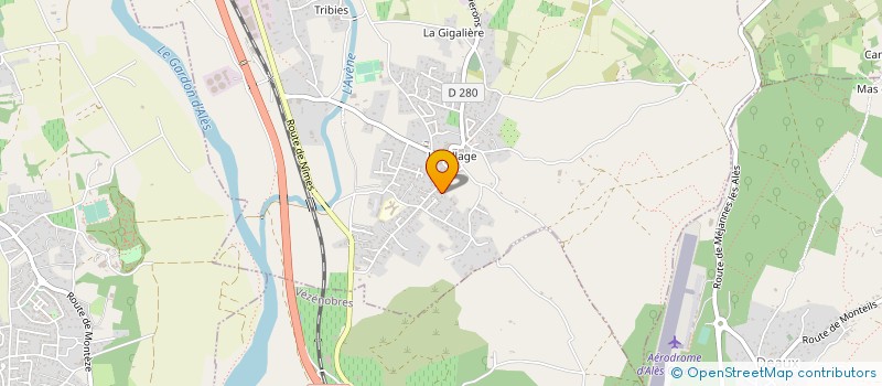 localisation de l'entreprise DEVESSE à SAINT-HILAIRE-DE-BRETHMAS