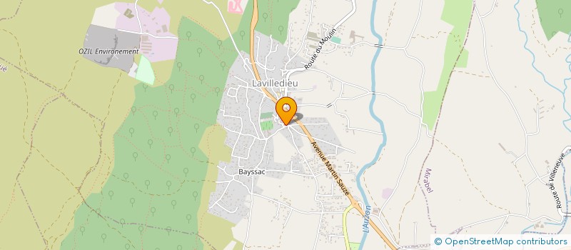 localisation de l'entreprise DEVESSON  LAVILLEDIEU