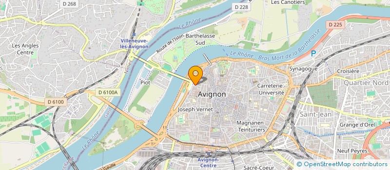 localisation de l'entreprise DEVEZE FOUGA  AVIGNON