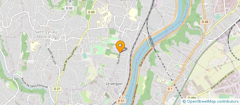 localisation de l'entreprise DEVHO CONSEIL  COLLONGES-AU-MONT-D'OR