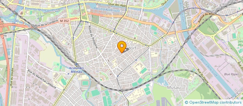 localisation de l'entreprise DEVHOPS à STRASBOURG