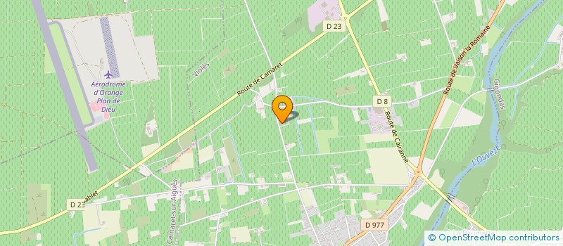 localisation de l'entreprise DEVI  VIOLES