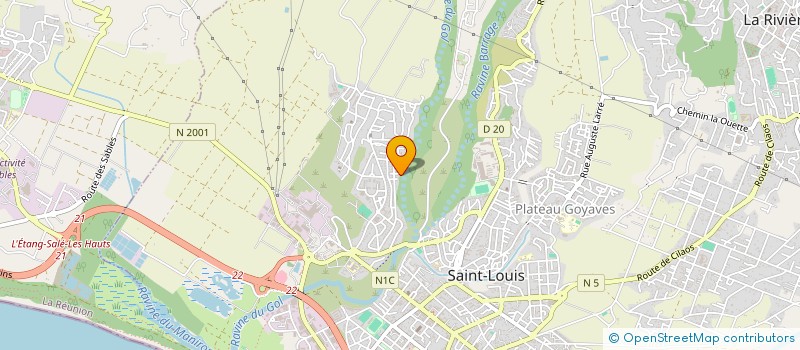 localisation de l'entreprise DEVI KAROUMARI  SAINT-LOUIS