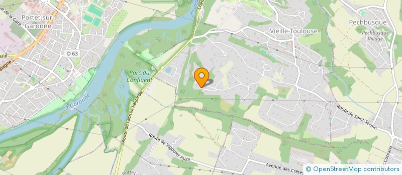 localisation de l'entreprise DEVIC SAS  VIEILLE-TOULOUSE