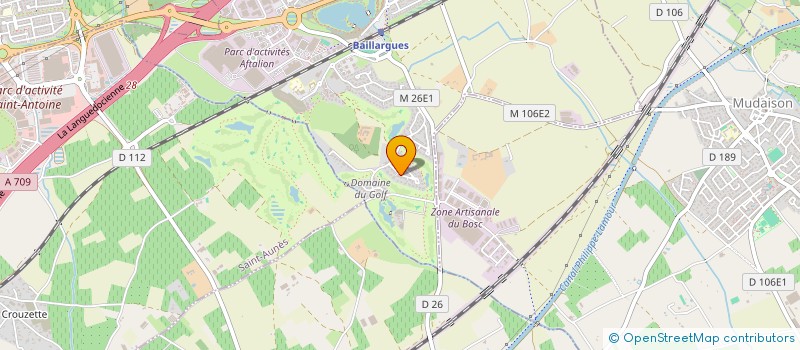 localisation de l'entreprise DEVICE PARTNER  BAILLARGUES