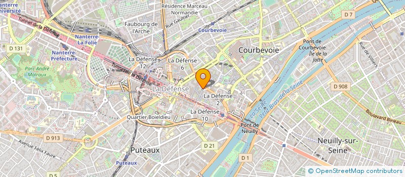 localisation de l'entreprise DEVICENOW FRANCE à COURBEVOIE