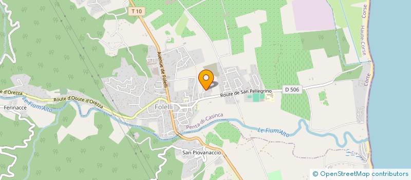 localisation de l'entreprise DEVICHI PLOMBERIE à PENTA-DI-CASINCA