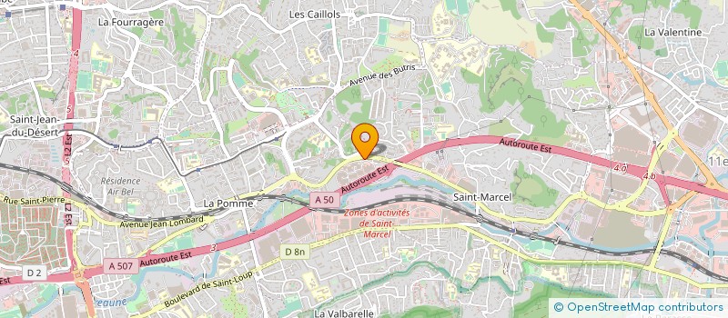 localisation de l'entreprise DEVICHI R ET BUONCOMPAGNO A à MARSEILLE