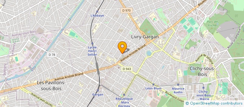 localisation de l'entreprise DEVICI à LIVRY-GARGAN