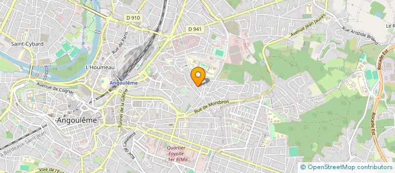 localisation de l'entreprise DEVIERCY DESMAISON  ANGOULEME