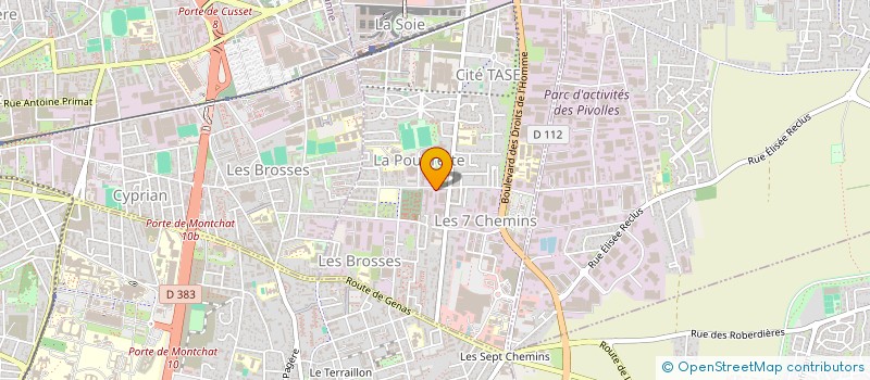 localisation de l'entreprise DEVIGN  VAULX-EN-VELIN