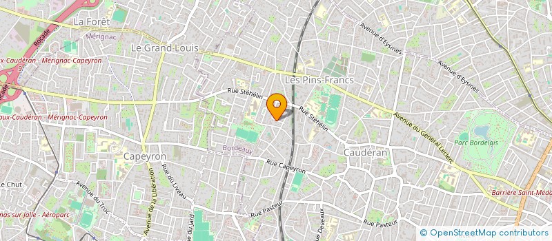 localisation de l'entreprise DEVIGNE LAURENT à BORDEAUX