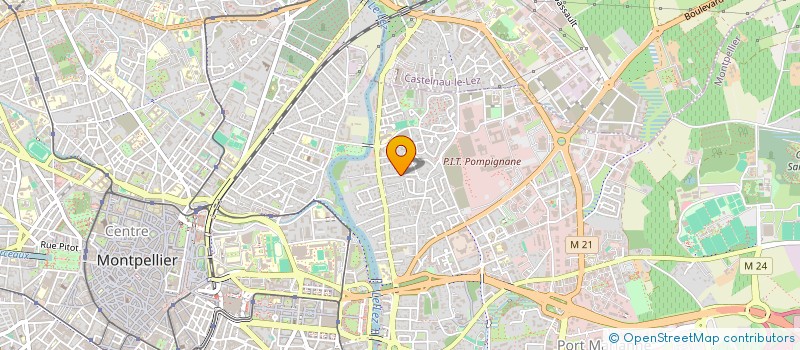 localisation de l'entreprise DEVIL à MONTPELLIER