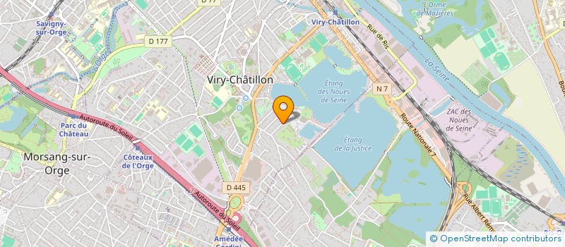 localisation de l'entreprise DEVIL DELUXE MUSIC  VIRY-CHATILLON
