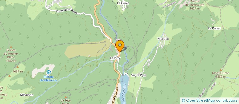 localisation de l'entreprise DEVIL INVEST  LA VERNAZ