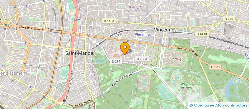 localisation de l'entreprise DEVIL TRANSACTIONS à VINCENNES